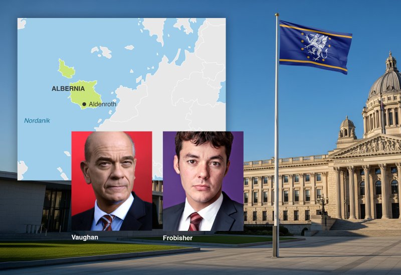 Wahlauftakt in Albernia: Frobisher und Vaughan treten erneut an