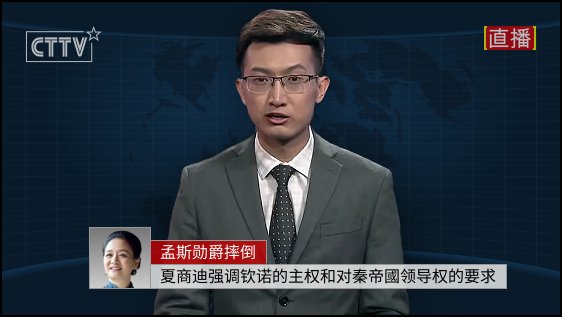 Xia Shangdi betont Souveränität und Führungsanspruch Tchinos in Chinopien