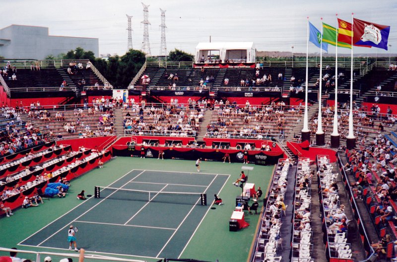 Hochklassiges Achtelfinale beim 12. Nationalen Tennisturnier in Veligrad